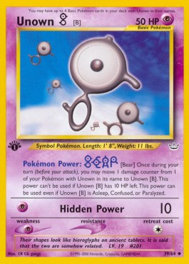 Unown [B] (NR 39)