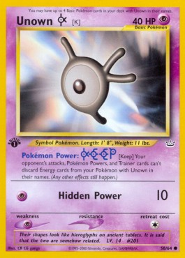 Unown [K] (NR 58)