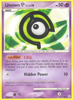 Unown [C] Lv.18 (DP 67)
