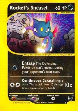 Rocket's Sneasel (BEST 5)