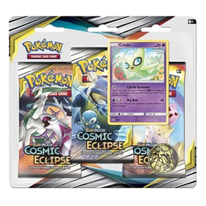Cosmic Eclipse: Celebi 3-Pack Blister