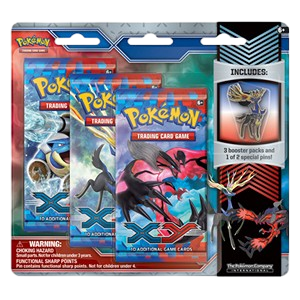 XY: Xerneas Pin 3-Pack Blister