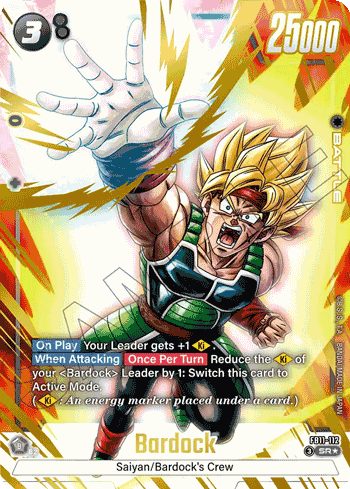 Bardock (FB11-112) [Fusion World] (V.2 - Alternate Art)
