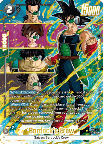 Bardock's Crew (FB11-114) [Fusion World] (V.2 - Alternate Art)
