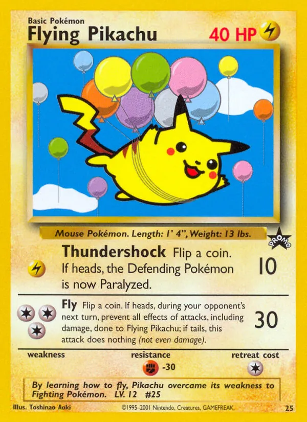 Flying Pikachu (WP 25)