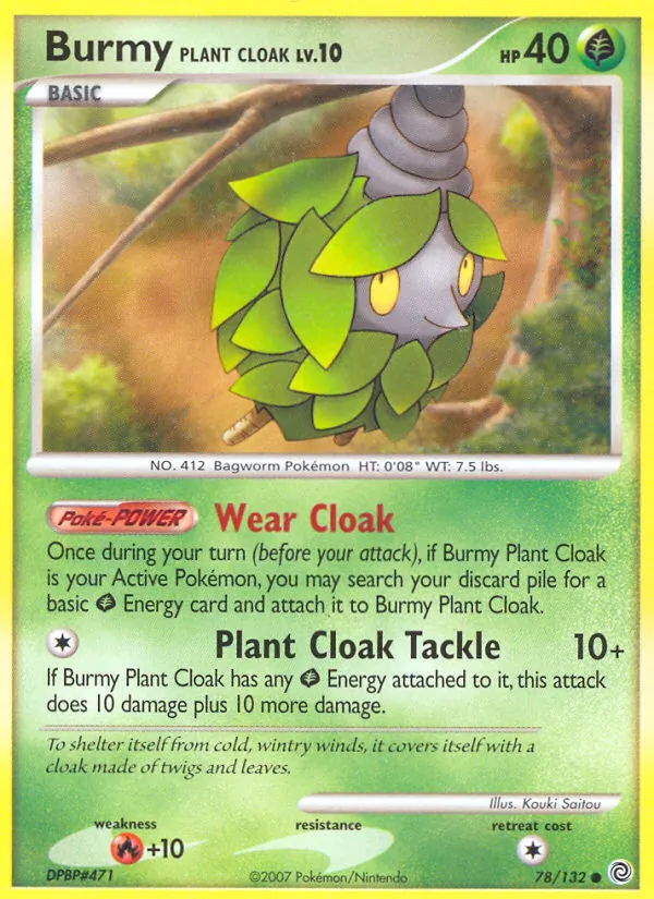 Burmy Plant Cloak Lv.10 (SW 78)