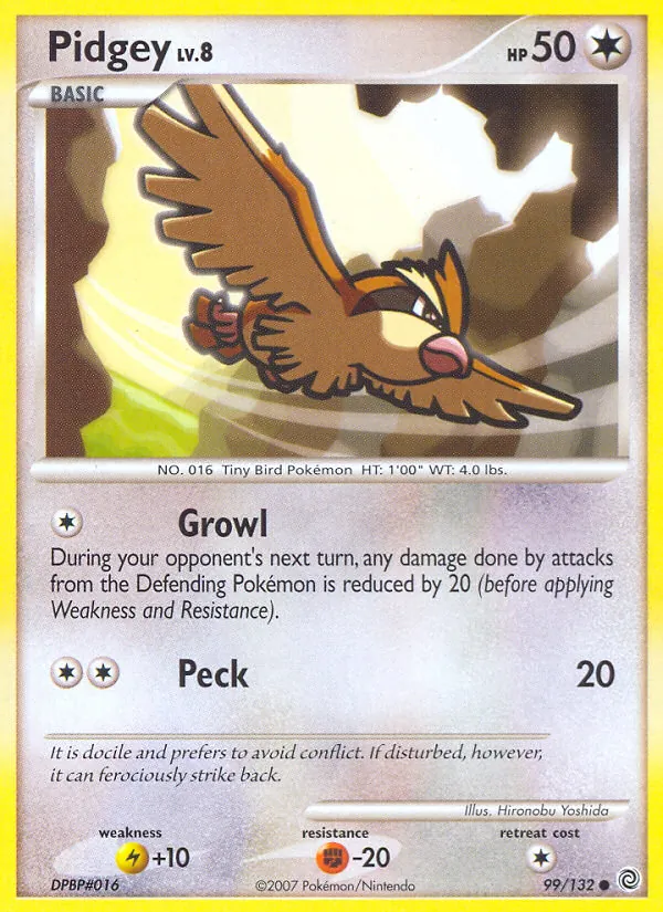 Pidgey Lv.8 (SW 99)