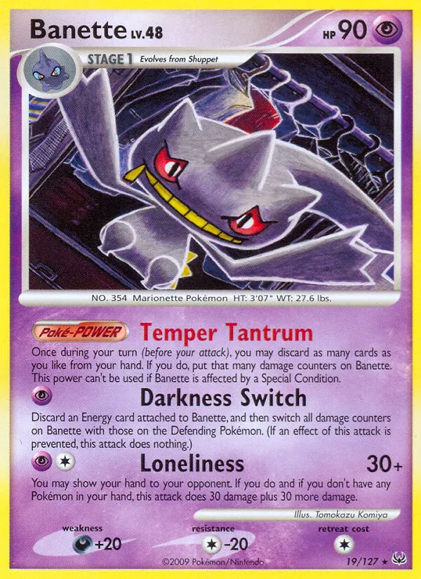 Banette Lv.48 (PL 19)