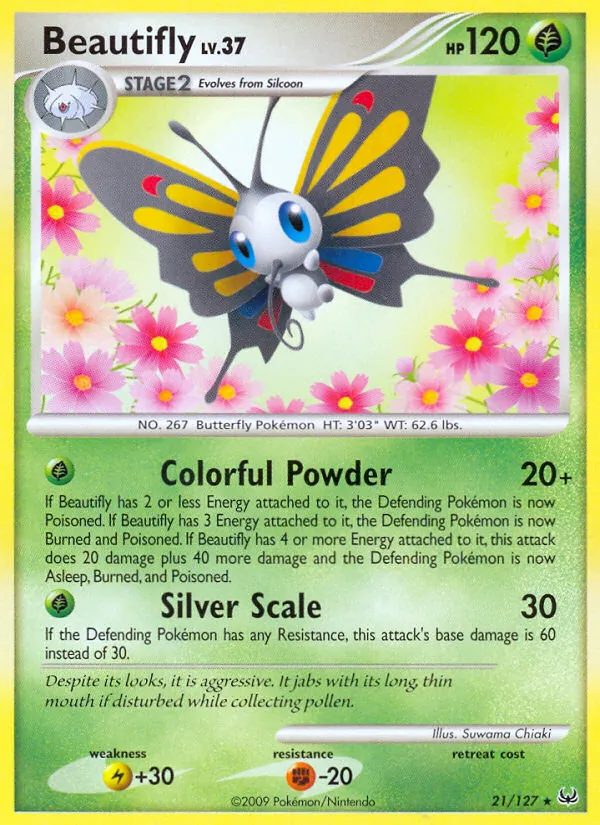 Beautifly Lv.37 (PL 21)