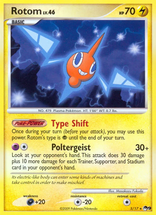 Rotom Lv.46 (POP9 5)