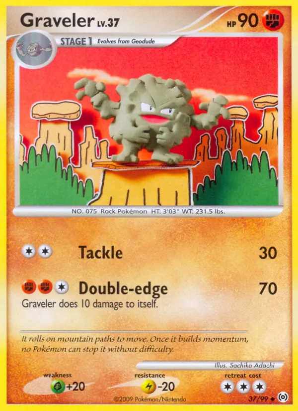 Graveler Lv.37 (AR 37)