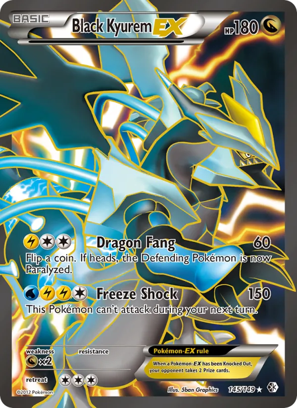 Black Kyurem EX (BCR 145)