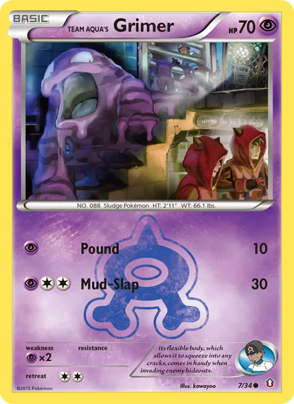 Team Aqua's Grimer (DCR 7)
