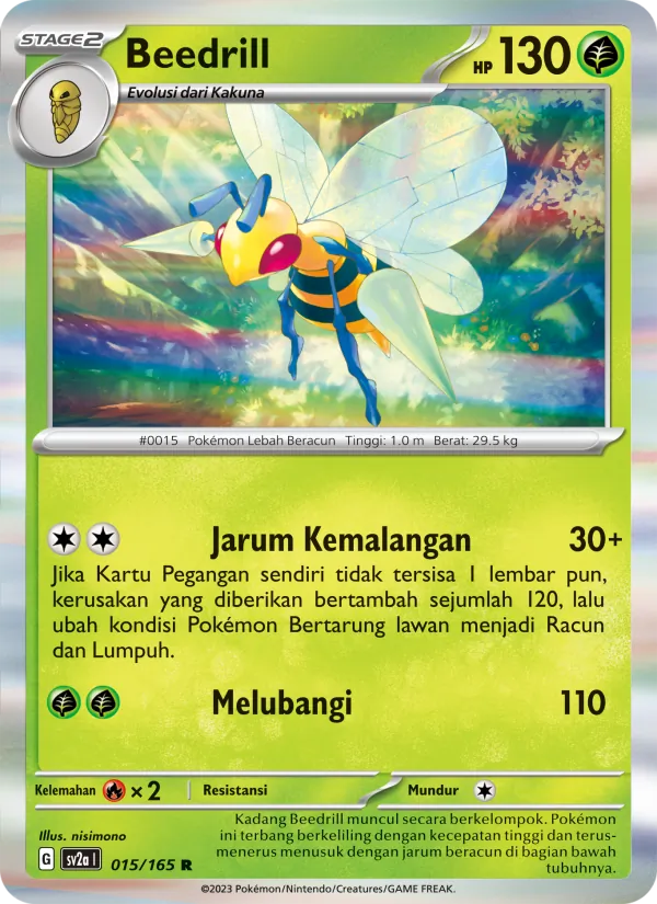 Beedrill (sv2a 015)