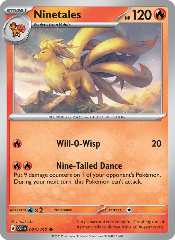 Ninetales (OBF 029)
