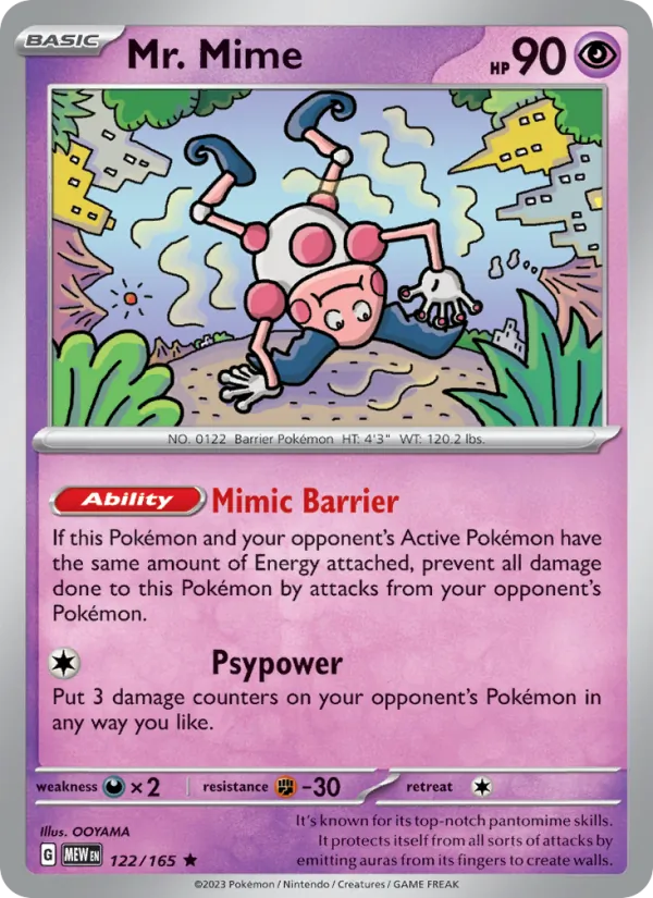 Mr. Mime (MEW 122)