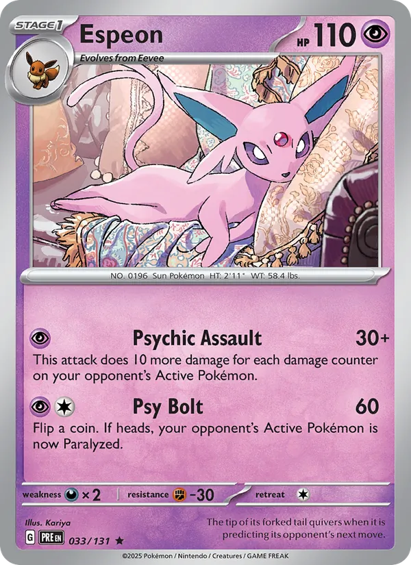 Espeon (PRE 033)