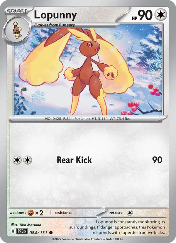 Lopunny (xPRE 084)