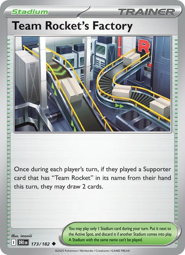 Team Rocket's Factory (DRI 173)