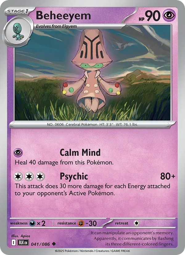 Beheeyem (BLK 041)