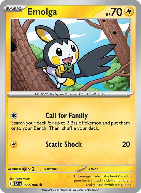 Emolga (xBLK 029)