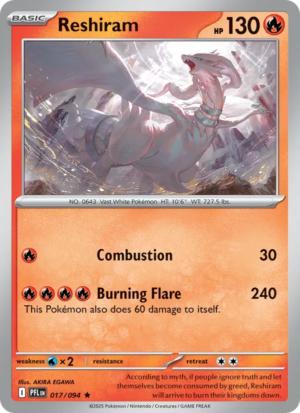 Reshiram (xPFL 017)