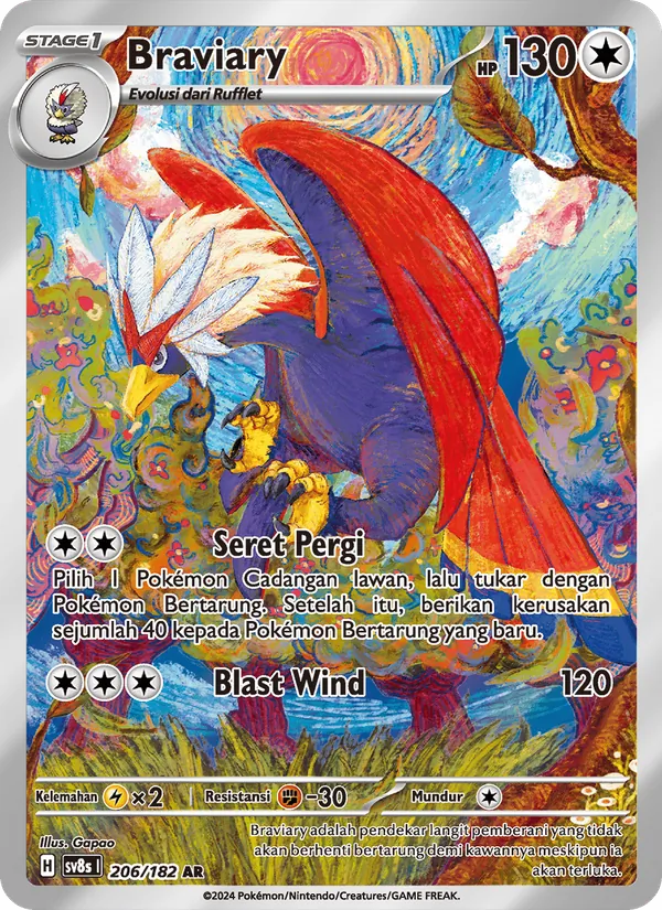 Braviary (SV8s 206)