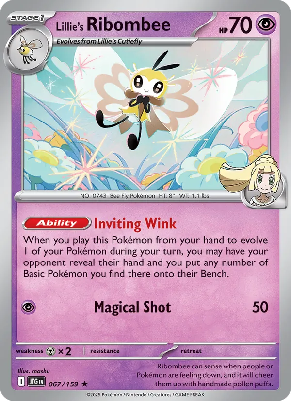 Lillie's Ribombee (PPS8 JTG 067)