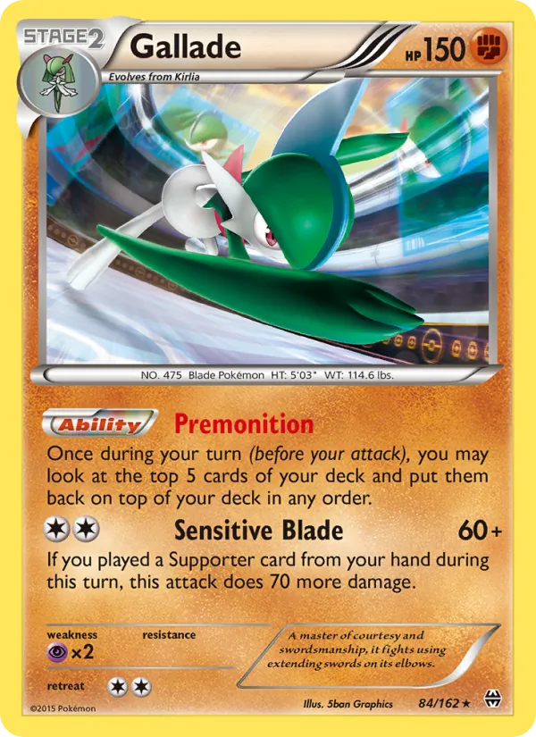 Gallade (WCD17 BKT 84)