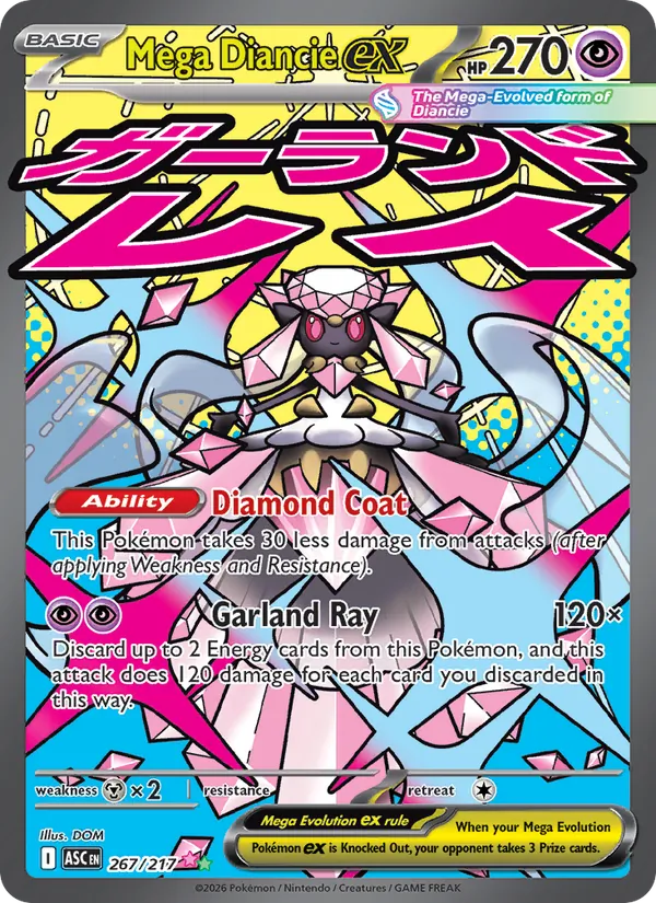 Mega Diancie ex (ASC 267)