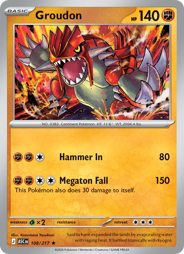 Groudon (xASC 108)