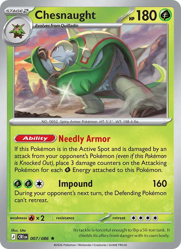 Chesnaught (CRI 007)
