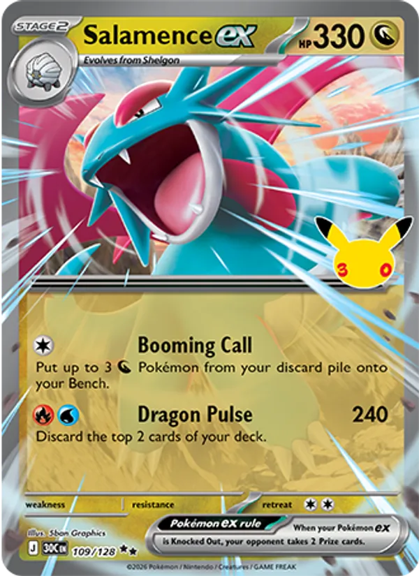 Salamence ex (30C 109)